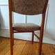 Paire de chaise vintage en bois label NF