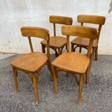 Set of 4 vintage bistro chairs