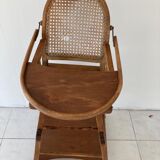 Vintage convertible high chair