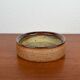 Mid-century modern Danish studio pottery bowl by Bente Lemche, 1960s.