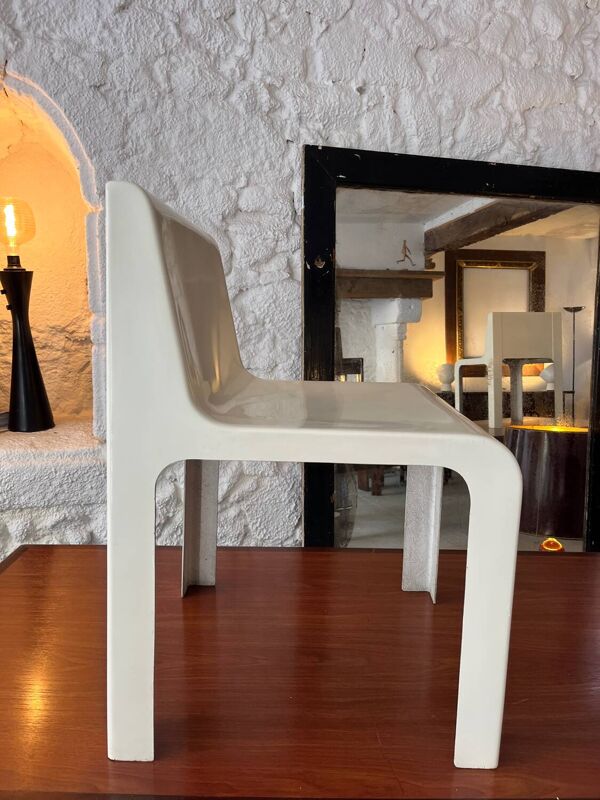 3 Chaises OZOO 600 de Marc Berthier pour Roche Bobois 1970