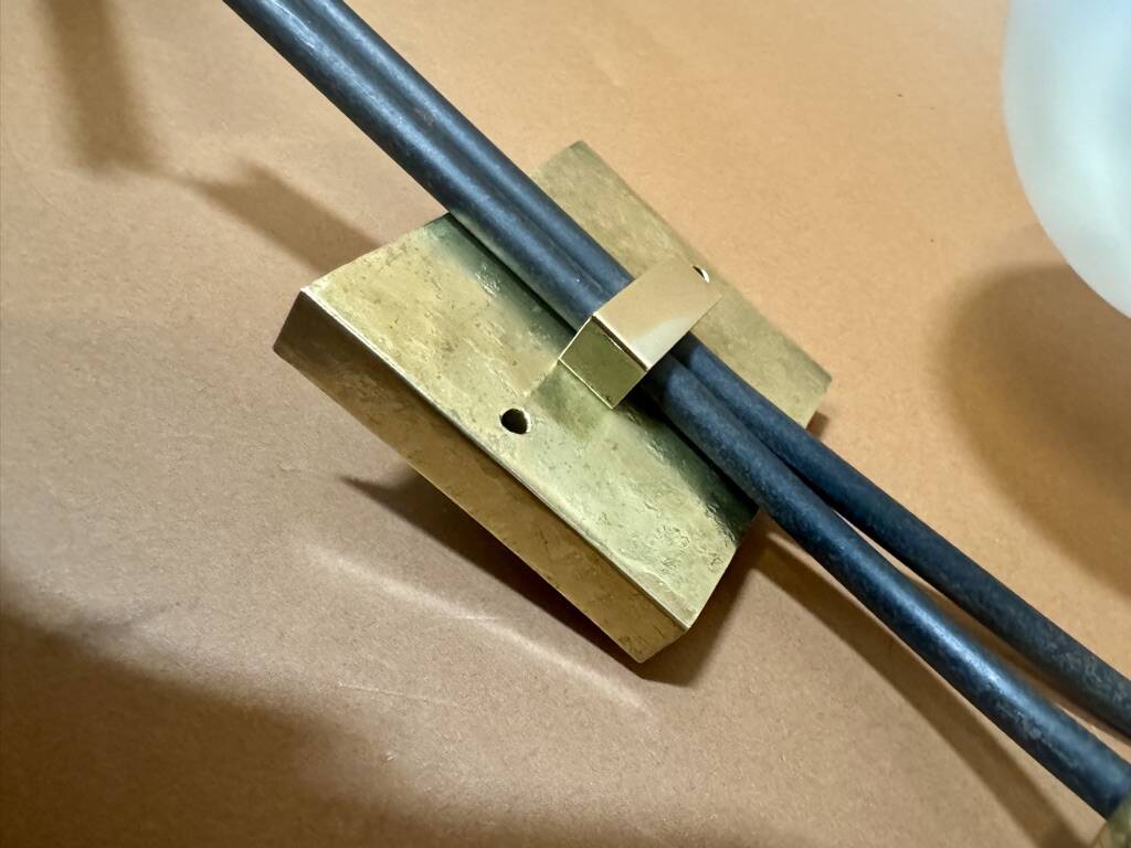 house wall light Lunel France 1950