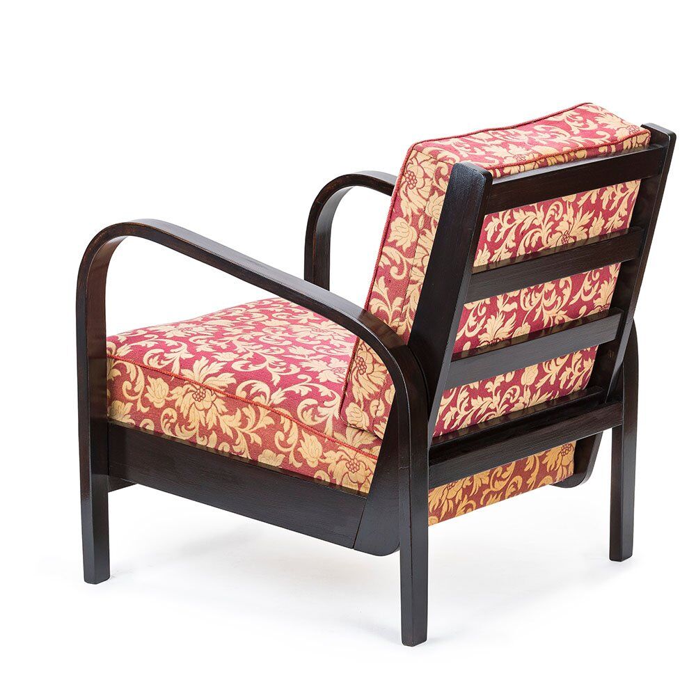 Pair of Armchairs by K. Kozelka & A. Kropacek, Czechoslovakia, 1940s