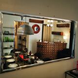 Vintage rectangular mirror 70s