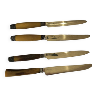 4 couteaux anciens