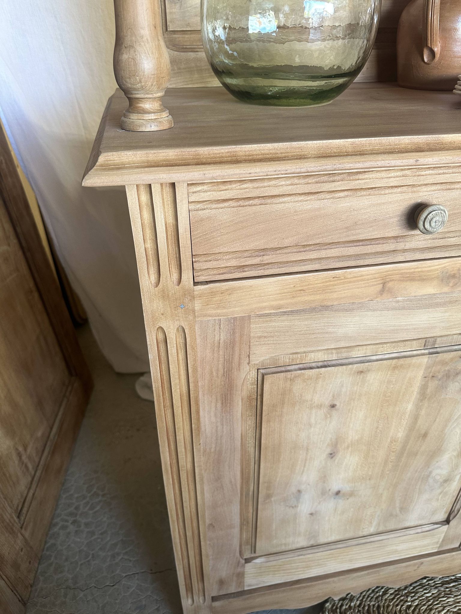 Antique sideboard, double-bodied dresser