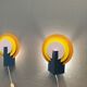 Set of wall lamps from Danish Lyskær, produced in the 80s