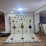 Handmade Beni Ouarain rug 300x200 cm
