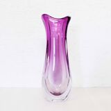 Glass vase of Murano 42cm