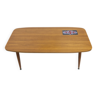 Nordic coffee table 1960 teak ceramic