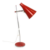 Red Table Lamp by Josef Hurka for Lidokov, 1970s