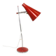 Red Table Lamp by Josef Hurka for Lidokov, 1970s