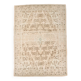 Tapis persan classique surdimensionné marron 8x11, 255x348Cm