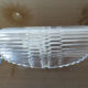 Pair of transparent plexiglass sconces 1970