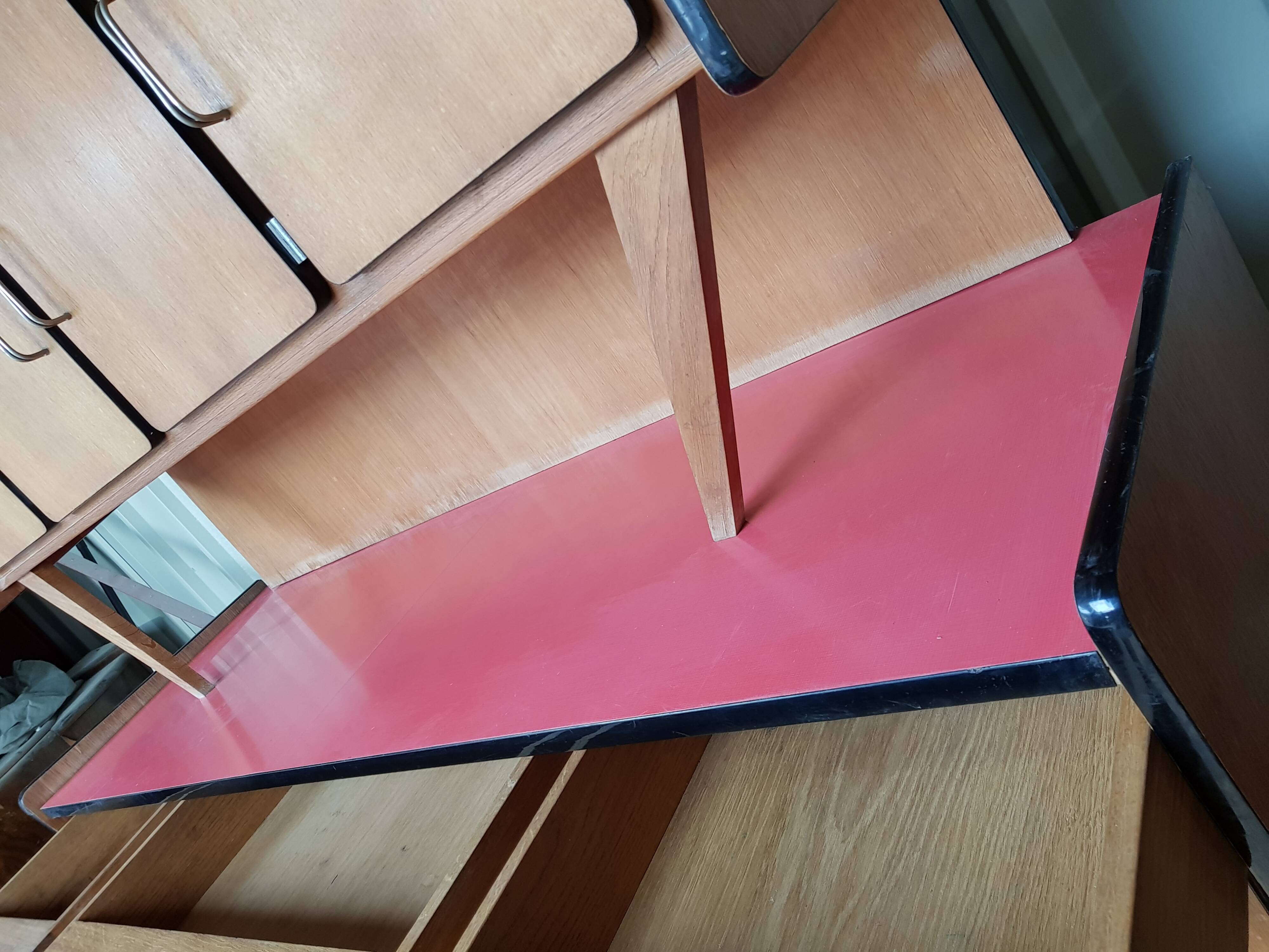 1950s teak kitchen buffet