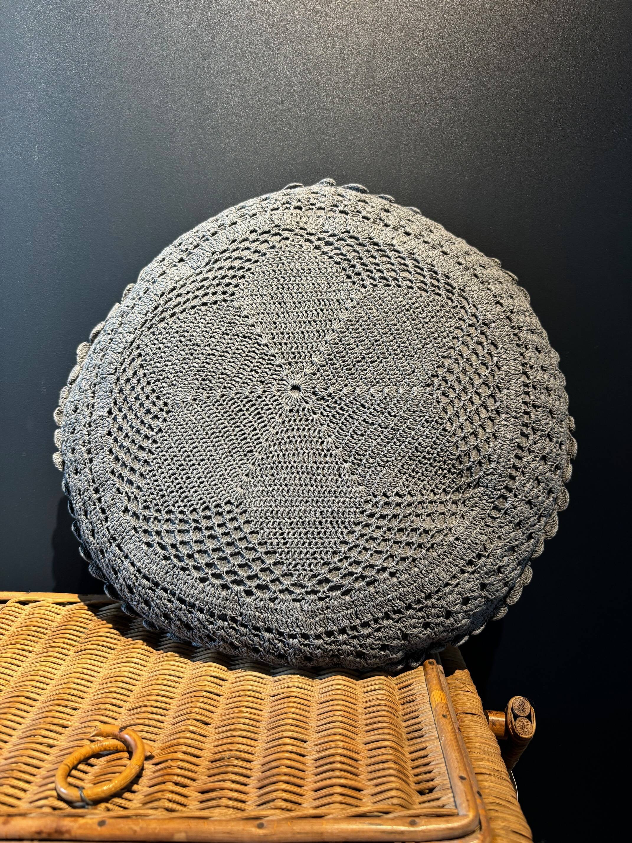 Crochet cushion