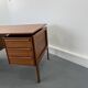 Mid-century teak freestanding desk from gv mobler, 1970s