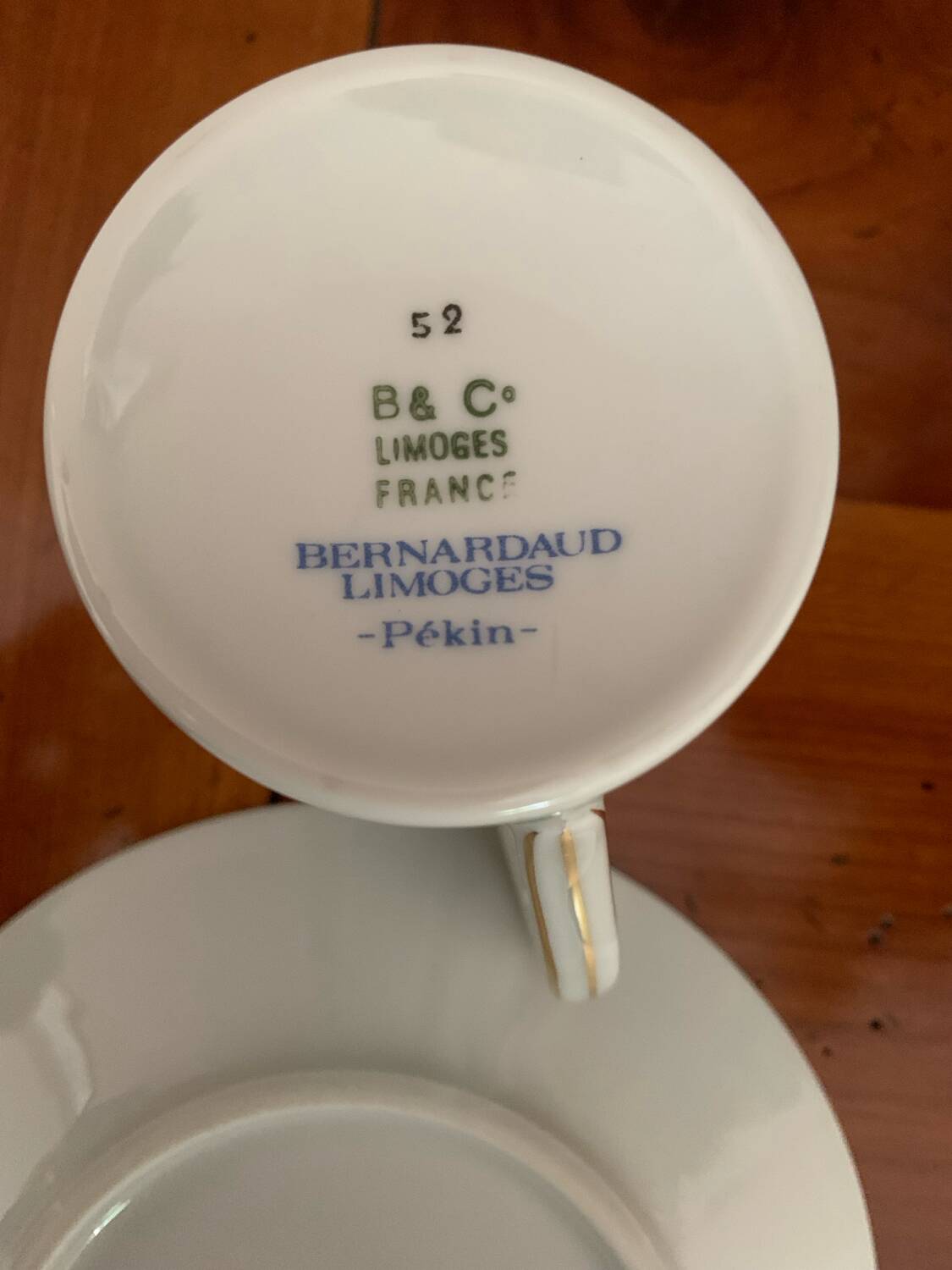 Bernardaud coffee cups
