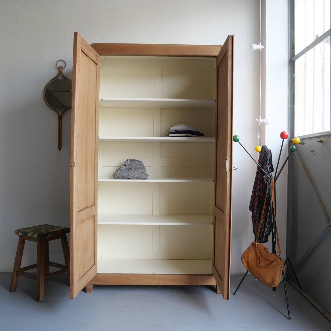 Oak wardrobe
