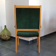 Vintage velvet armchair