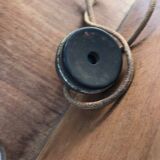 Wooden wall telephone, old, 1930