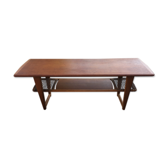 Table basse scandinave années 60