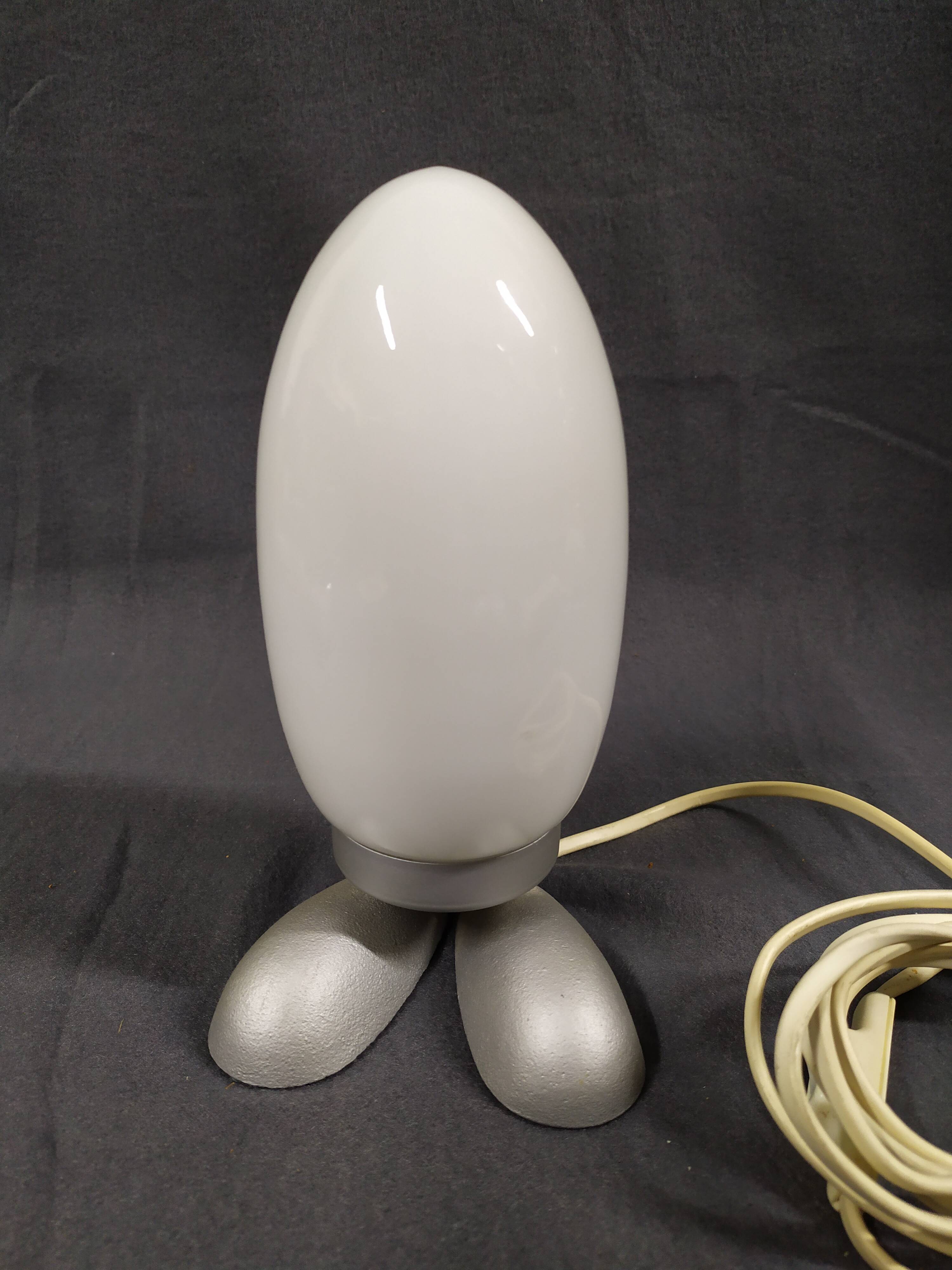Lampe « Fjorton » Dino Egg Rouge par Tatsuo Konno pour Ikea années 1990