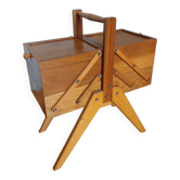 Scandinavian style sewing box worker