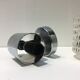 Wall lamp double lights chrome and glass 70s