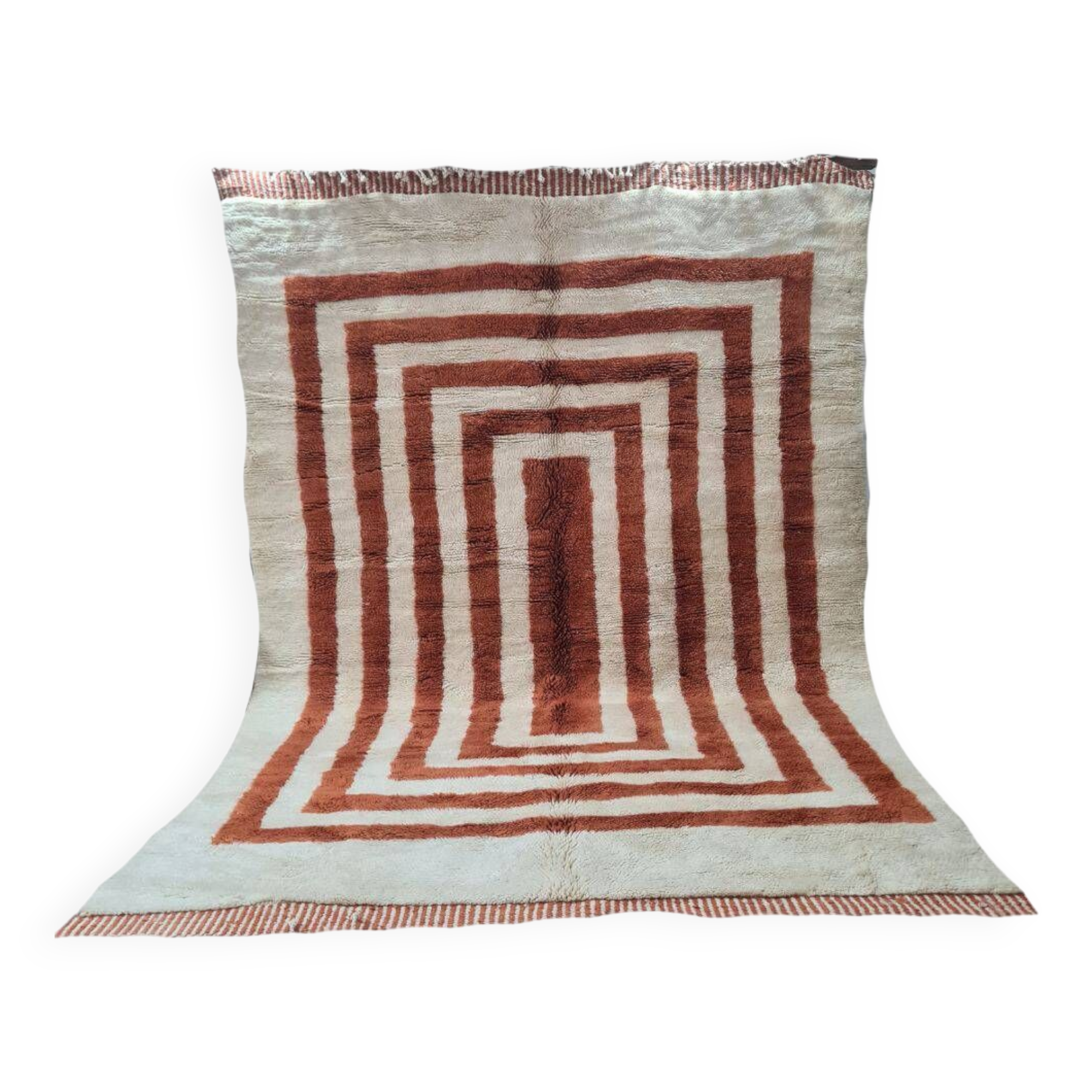 Mrirt rug in pure wool, handmade - 300 X 200 CM