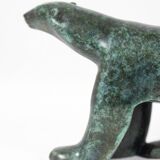 François Pompon. “Polar Bear,” bronze, 2006 print.