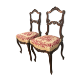 Pair of chairs Louis XV - Regency