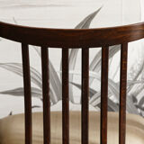 Set of 3 Thonet chairs, imitation leather