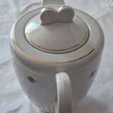 Coffee pot half-porcelain Lunéville Keller and Guerin A585