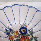 Salad bowl cut jatte XVIII century hollow flat Thiviers Auvillar