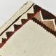 Tapis kilim vintage marron & beige