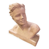 Sculpture - Buste de jeune homme