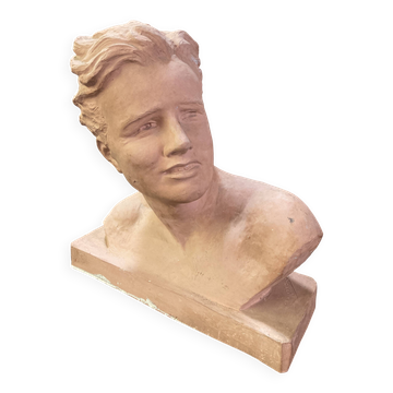 Sculpture - Buste de jeune homme