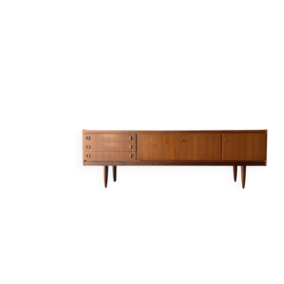 Enfilade scandinave vintage en teck, 1960