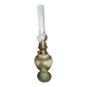 Stoneware kerosene lamp