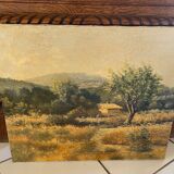 Painting "Sainte Victoire" J Jullien