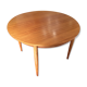 Scandinavian round table has extensions 4-8 pers møbelfabrik