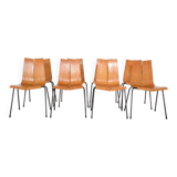 Set of 8 GA chairs by Hans Bellmann for Horgen-Glarus, Switzerland, 1960s