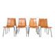Set of 8 GA chairs by Hans Bellmann for Horgen-Glarus, Switzerland, 1960s