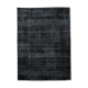 Hand-knotted oriental overdyed 290 cm x 405 cm black wool carpet
