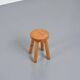 Stool by René Martin for a chalet in Méribel, circa 1965