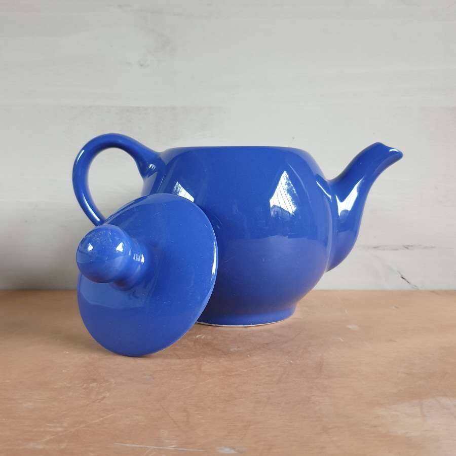 Blue teapot