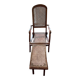 Canoe-style chaise longue