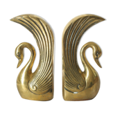 Greenhouse books vintage brass swans