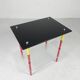 Arlecchino table with 2 glass plates, 1950s